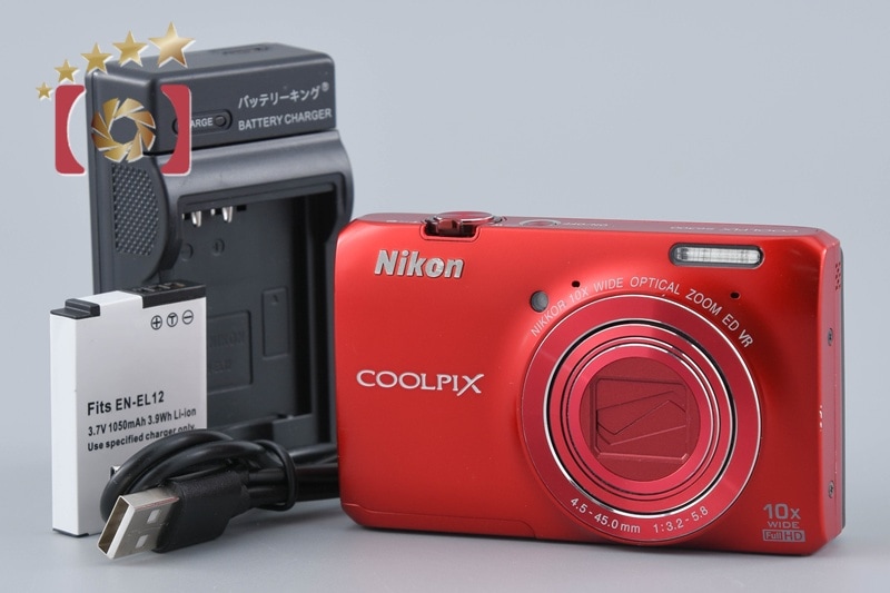 COOLPIX S6300 アーバンレッド コンパクトデジタルカメラ