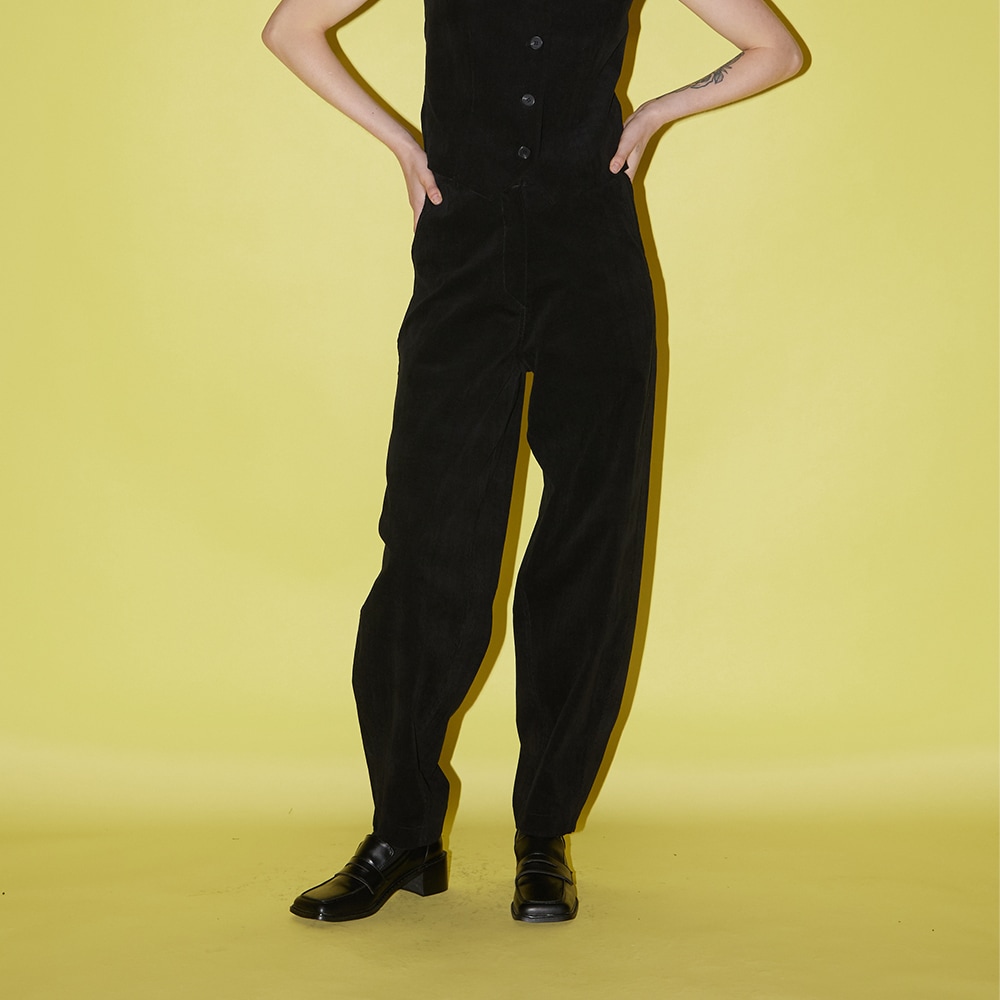 コーデュロイ丸みパンツ【2色】