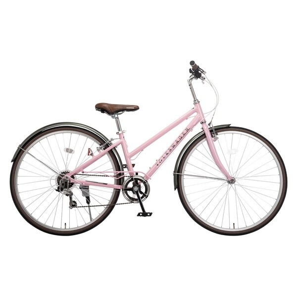 フォルクスワーゲン シティサイクル VW-CR7006AL ピンク 67382 700x32C 6段変速 メーカー直送