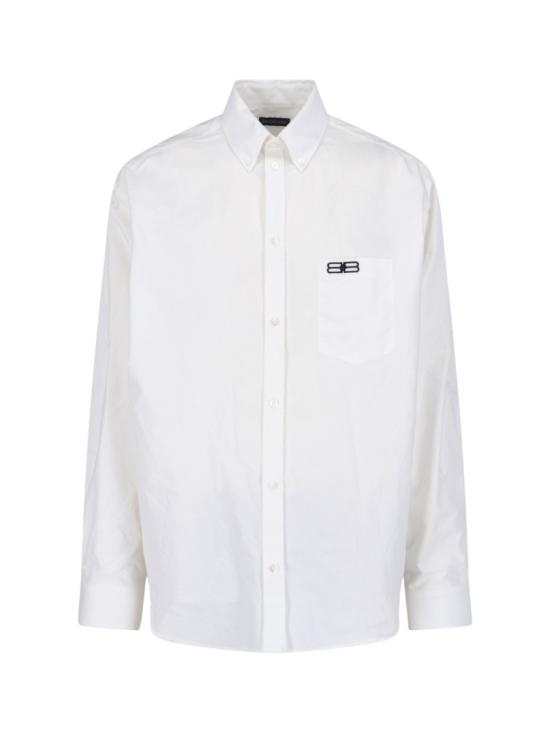 BALENCIAGA Men Shirts 850816 TRM289000 White
