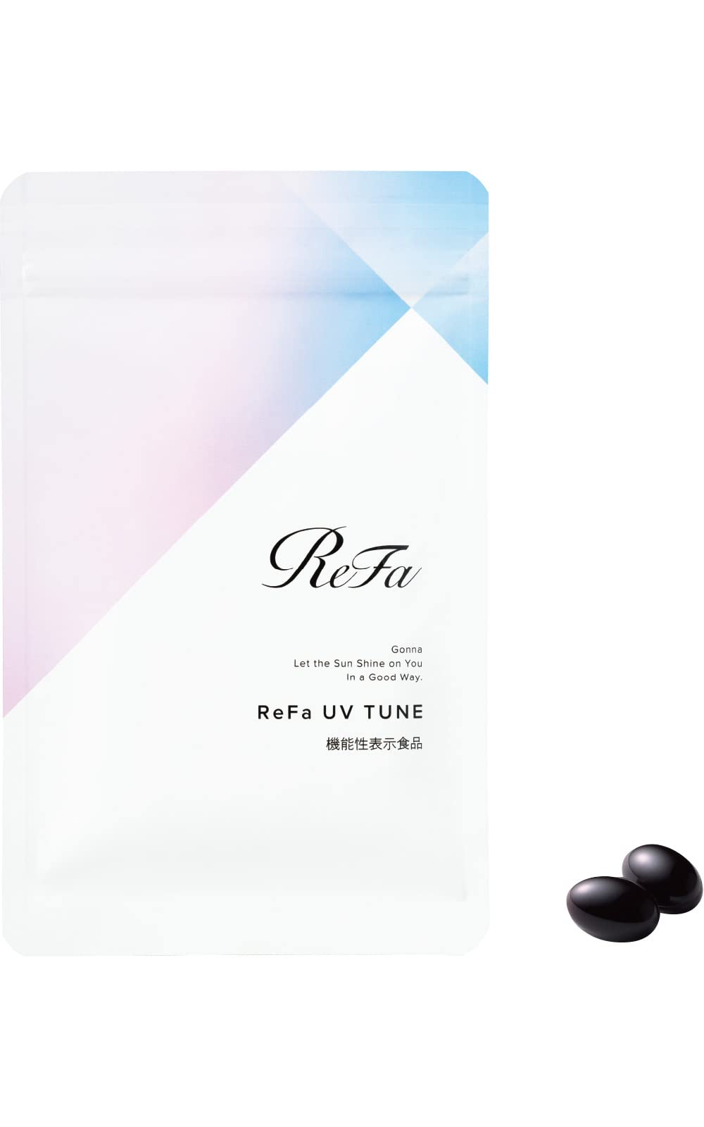 ReFa UV TUNE リファ UVチューン UVサプリ 日焼け止め 日焼け止めサプリ 60粒入 1日2粒目安 アスタキサンチン GABA [機能性表示食品]