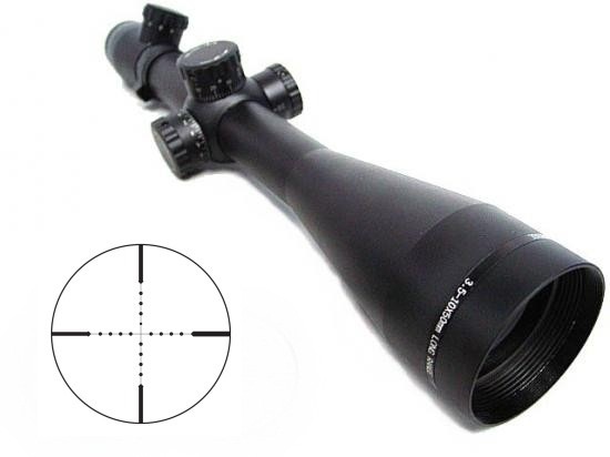 M3タイプ3.5-10x50赤緑発光レティクルライフルスコープ2[新品]