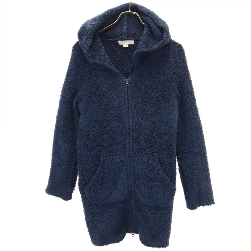 長袖 ジップパーカー S ネイビー for Ron Herman ふわもこ レディース