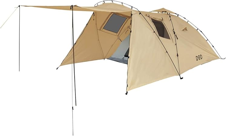 ライダーズタンデムテント 2-3人用 広い 前室 ツーリング フェス ワンタッチテント グランドシート標準付属