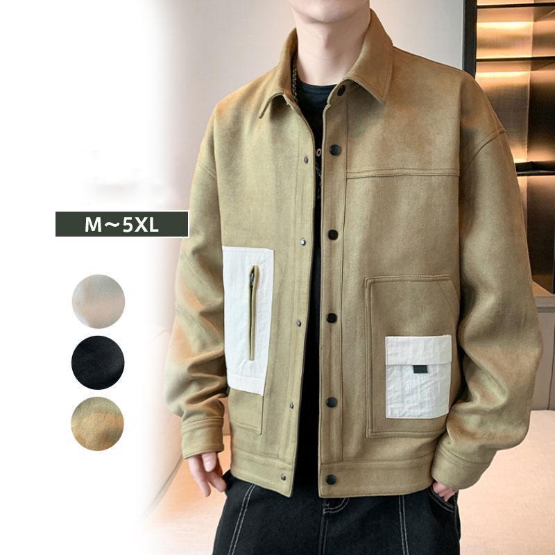 【2枚200/円OFF】メンズ 春コート スプリングコート オシャレ トレンチコート 春 秋 新作 カジュアル ブルゾン 野球服 薄手 細身 通勤 通学メンズ 春コート