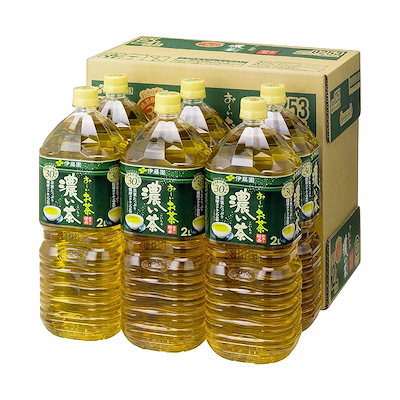 他サイト： 伊藤園 おーいお茶 濃い茶 2L×6本の商品画像