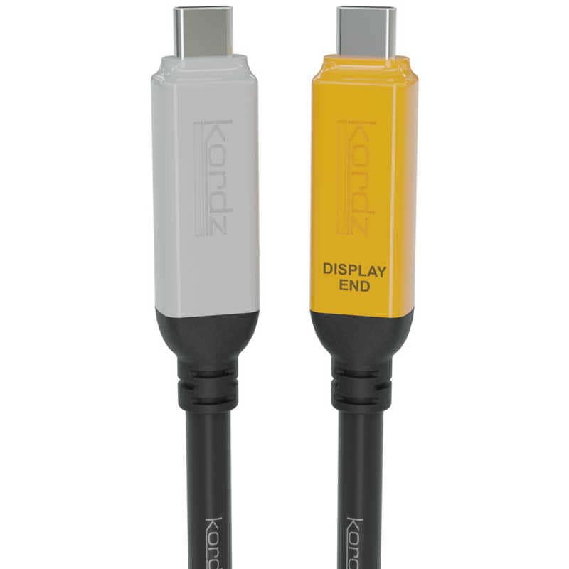 KORDZ　Kordz PRO 10Gbps 60W Active Optical USB-C Cable 7.5m ［Type-Cオス・オス］　K2855G-0750-CH