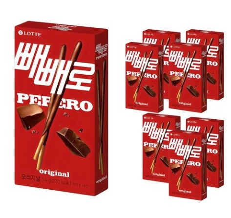 Qoo10] ロッテ 菓子 チョコペペロビッグパック 54g8