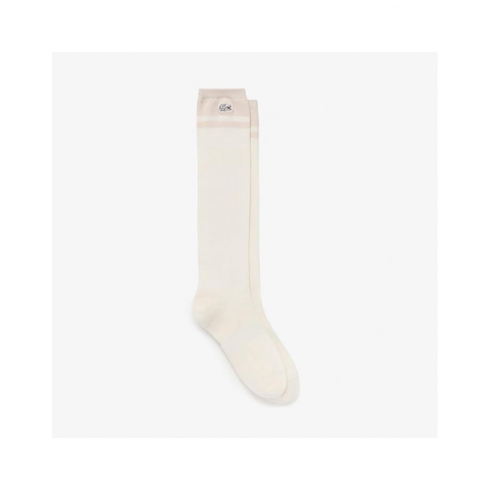 ラコステ女性用スポーツティッピングポイントニーソックス RA128E-55G ZAM