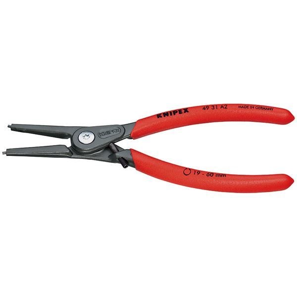 KNIPEX（クニペックス）4931-A2 軸用精密スナップリングプライヤー 直 7,910円