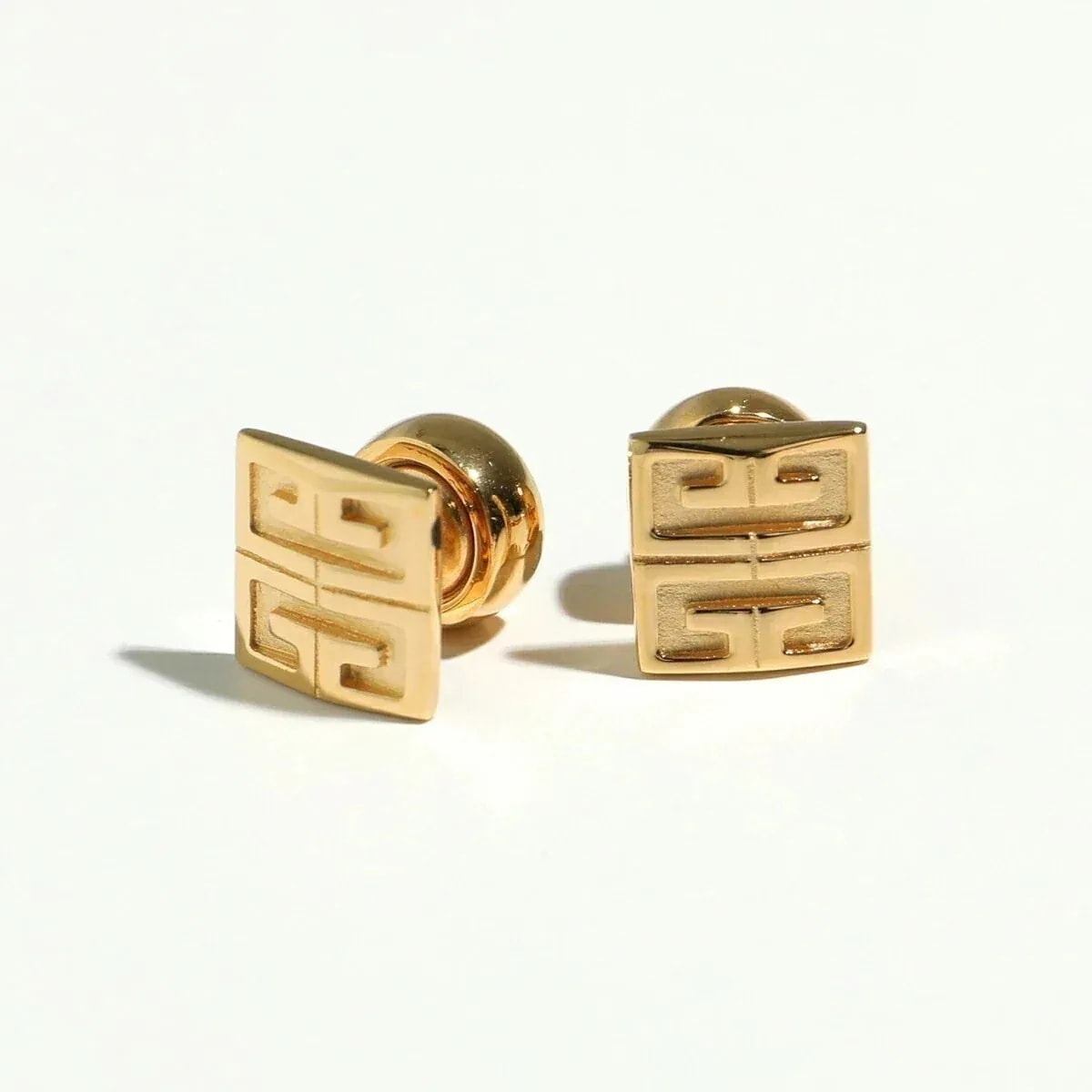 GIVENCHY ジバンシィ ピアス BN1032 F003 メンズ 4G スクエア スタッドピアス ブラス アクセサリー 710