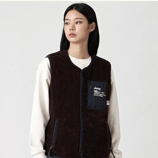 JEEP 男女共用 뽀글이 キルティング ヌビ リバーシブル 両面 ボアベスト_12_A JN4JPU602_12