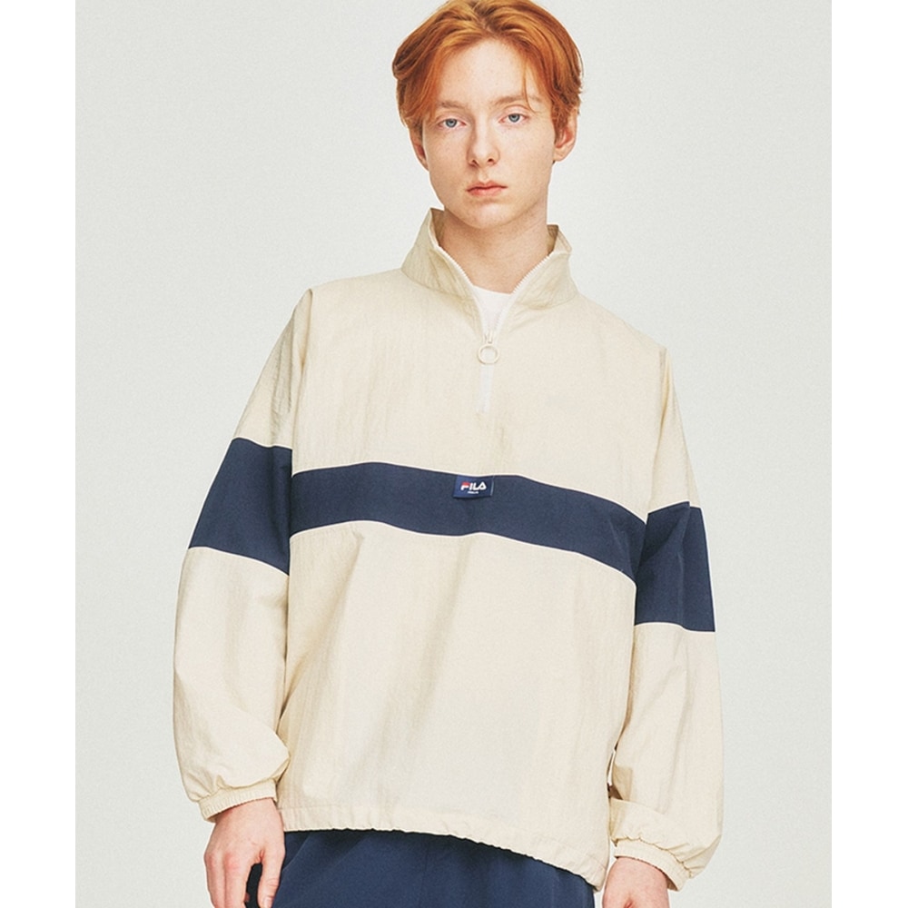 FILAカラーブロックアノラック（FE2JKF5103XCRM）