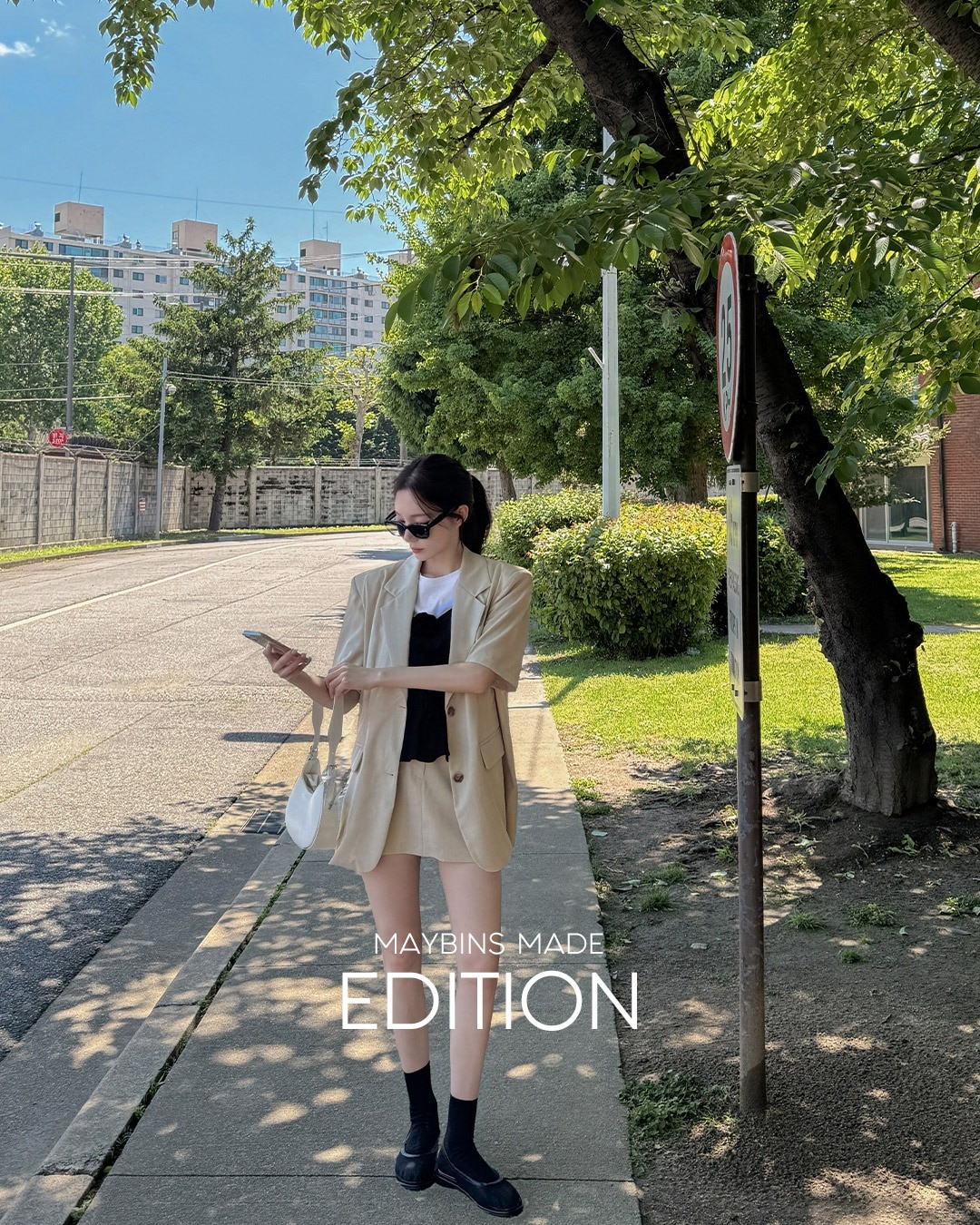 サマー半袖ジャケット韓国ファッション レディース