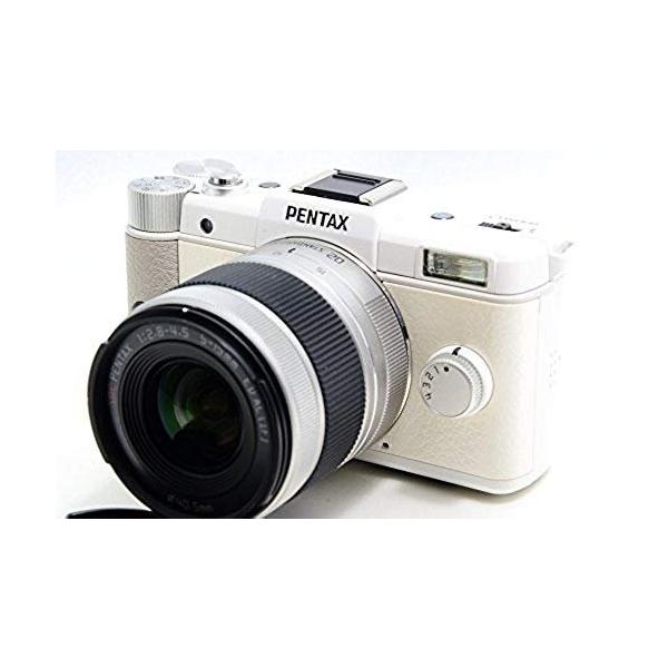 【中古】ペンタックス PENTAX Q レンズキット ホワイト ペンタックス PENTAXQLKWH SDカード付き