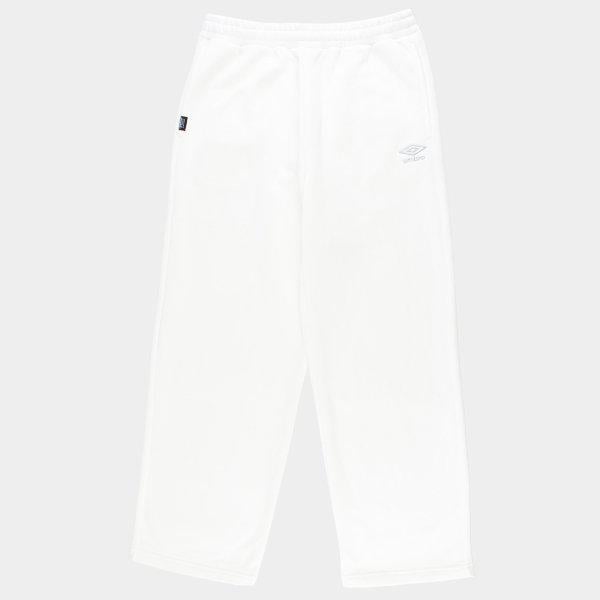エッセンシャルプラスワイドストレートパンツ UQ123CFP16 WHT
