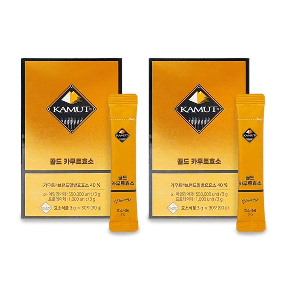 [1+1] ゴールドカムート 酵素 /3g x 30包 (30日分)/出産/整形後むくみ/便秘/むくみ/酵素/酵素 サプリ/韓方/酵素 サプリメント/酵素スムージー/酵素パウダー