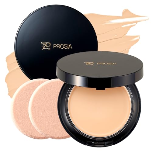 PROSIA(プロシア) クリームファンデーション ライトベージュ プロシアファンデーション 本体 11.5g SPF50+ PA++++