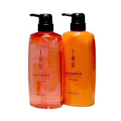 Lebel IAU Lycomint ルベル イオ リコミント クレンジング 600ml＆ルートサプリ 600ml(送料無料 一部地域除く)