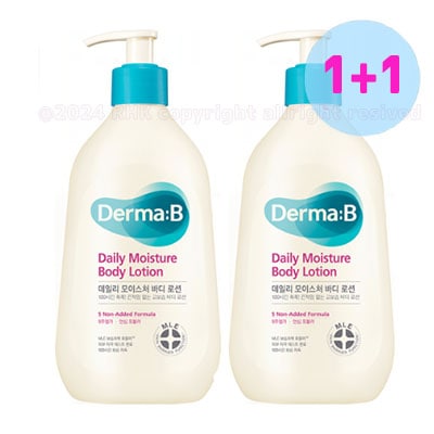 【400ml X2個】 デイリー モイスチャー ボディローション/더마비 데일리 모이스처 바디로션/低刺激ボディローション
