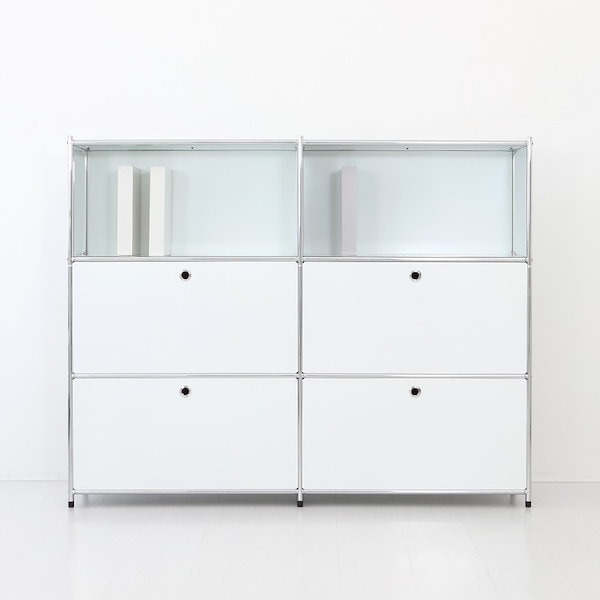 MARKET B モジュールタイプ ホワイト 2扉 収納ラック MARKET B