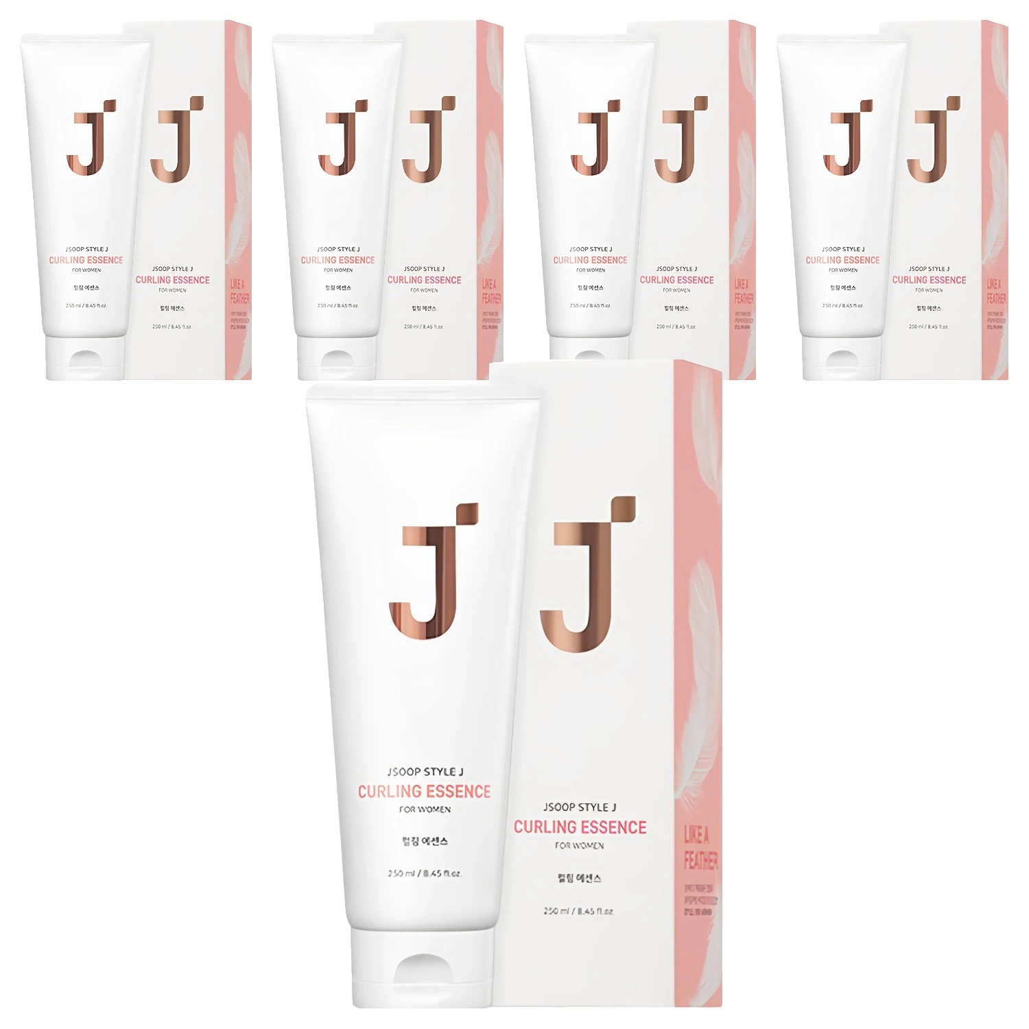 スタイルJフォーメンカールヘアエッセンス, 250ml, 5個