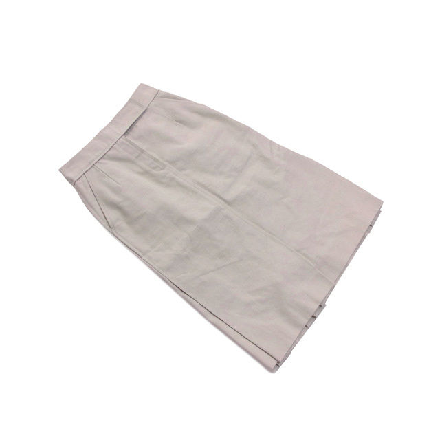 スカート ロング丈 スリット入り 38サイズ ベージュ 中古 26,302円