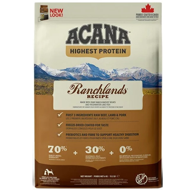 【正規品】アカナ ランチランド 6kg