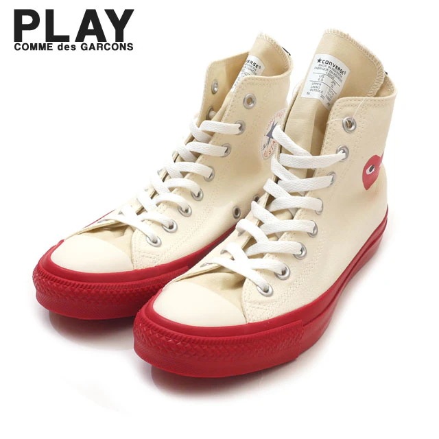 プレイ コムデギャルソン PLAY COMME des GARCONS ALL STAR HI PCDG スニーカー WHITE 291-002981-240 291-002981-240