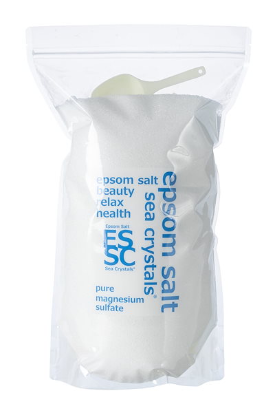 他サイト： エプソムソルト 4kg 計量スプーン付 国産 化粧品 入浴剤 放射能検査 品質検査済 バスソルトの商品画像