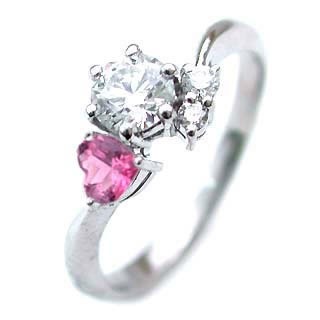 10月誕生石 CanCam掲載( 婚約指輪 ) ダイヤモンド エンゲージリングピンクトルマリン楽ギフ_包装