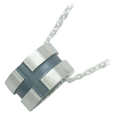 シルバー メンズペンダントネックレス楽ギフ_包装