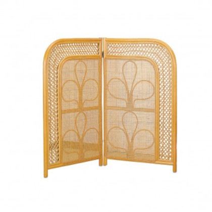 今枝商店 Romantic Rattan 籐スクリーン 2連(2パネル) ロータイプ B201