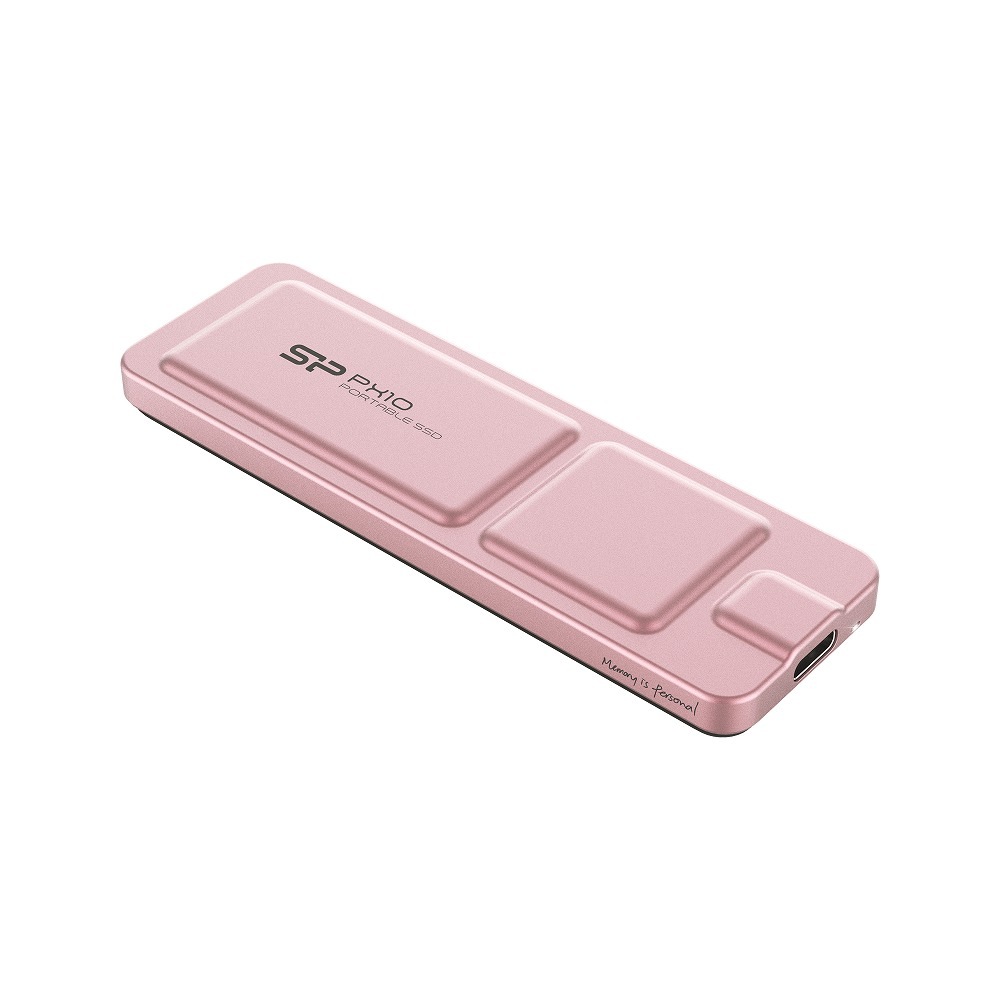 SiliconPower（シリコンパワー） USB 3.2 Gen 2対応 Portable SSD PX10 Pink(2TB)（ピンク） SP020TBPSDPX10CP