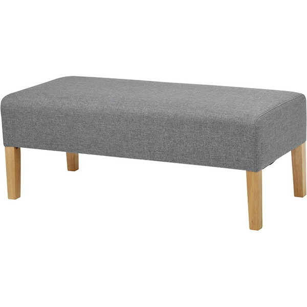 FL-8616NA-LGY ダイニングベンチ ライトグレー メーカー直送