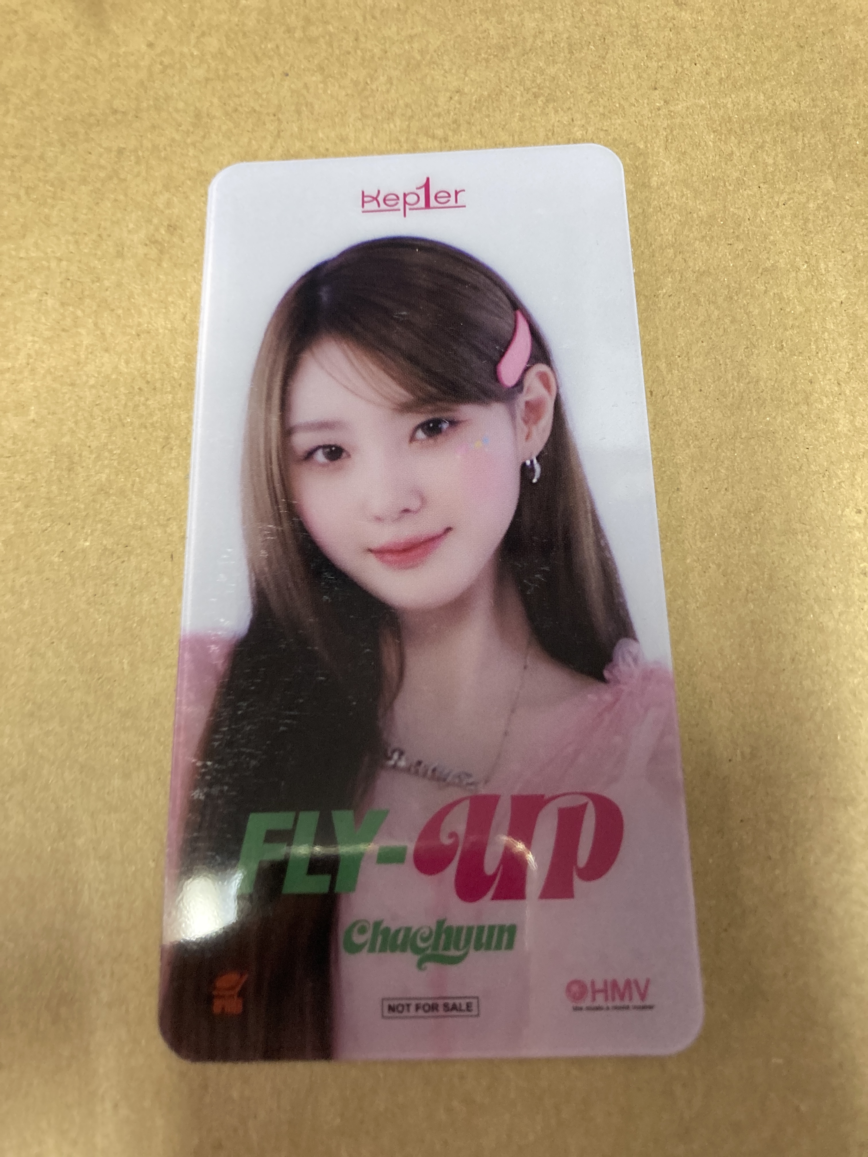 Kep1er FLY-UP HMV特典クリアしおり　CHAEHYUN　新品