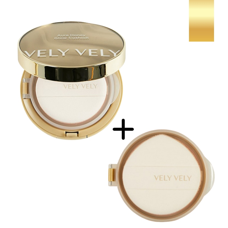 [NEW]はちみつツヤ肌クッション本品+レフィル