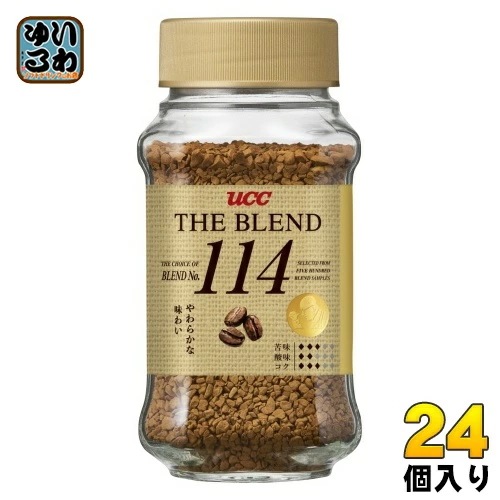 UCC ザ・ブレンド 114 70g 瓶 24個 (12個入×2 まとめ買い) コーヒー 珈琲 インスタントコーヒー