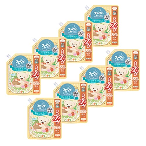 ファーファ 柔軟剤 ストーリー フルーツ パーティー フルーティ ムスク の香り 詰替 (1200ml) 8個 セット