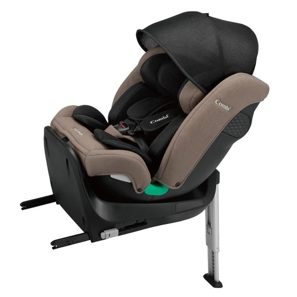 コンビ クルムーヴ ロング R129 エッグショック EA グレージュ BE 119364 チャイルドシート (新生児～10才頃まで) 保証期間：4年