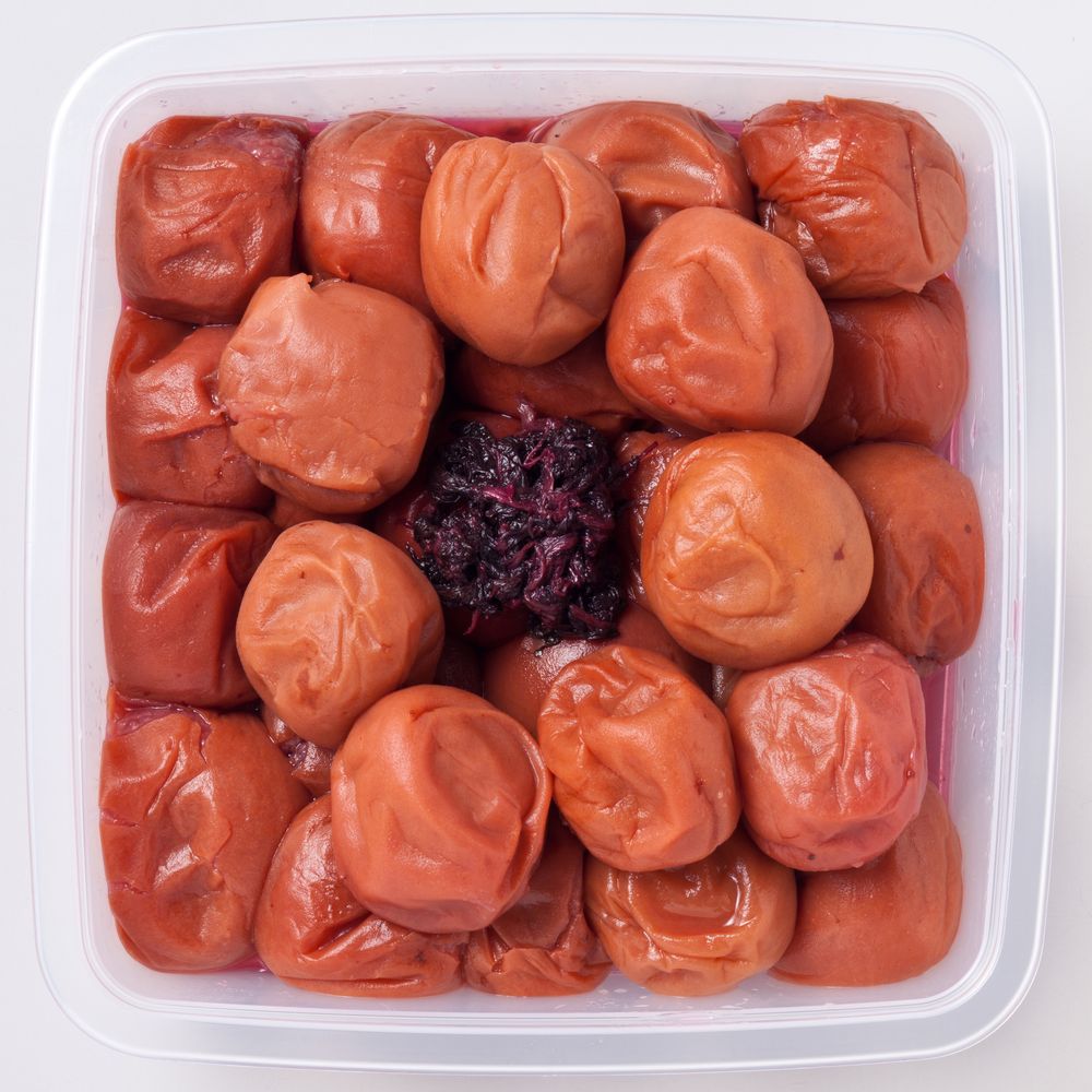 （グルメギフト）紀州南高梅 しそ漬け梅 1,400g