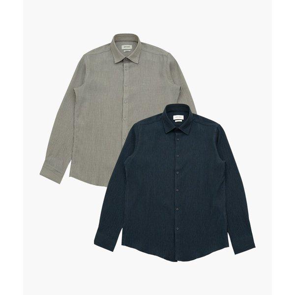 クリス組織スリムフィットシャツPQWS1602