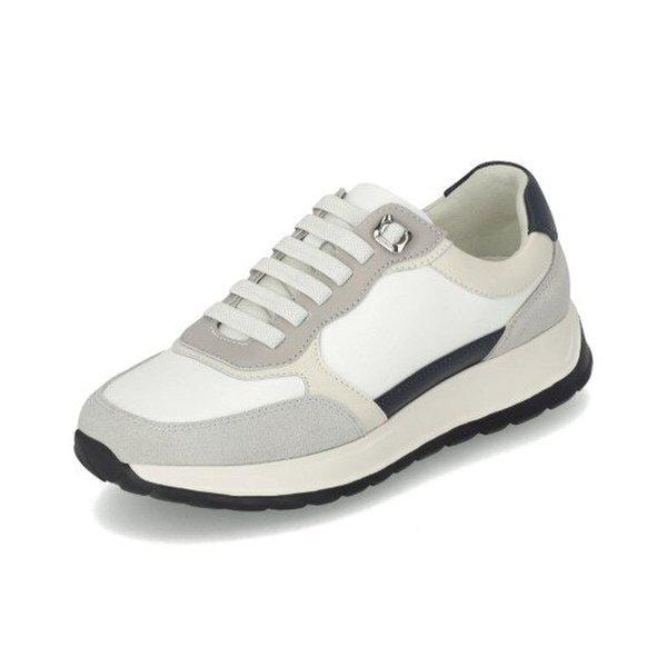 女性牛革スエードコンビスニーカー3.5cm LCWS17U526 59_YS