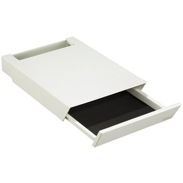 D05-24 ホワイト V2V3S1 [収納付きゲーム機棚板]