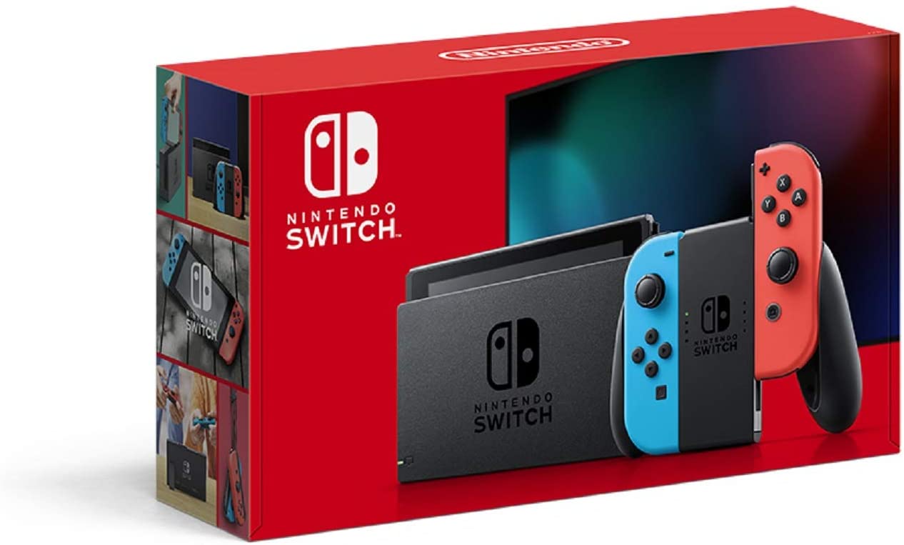 Nintendo Switch 本体 (ニンテンドースイッチ) Joy-Con(L) ネオンブルー/(R) ネオンレッド(バッテリー持続時間が長くなったモデル)