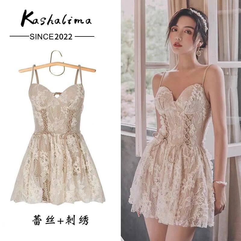 2024スリングレディース水着温泉ワンピーススカートスリム水着お腹カバーコンサバ水着卸売