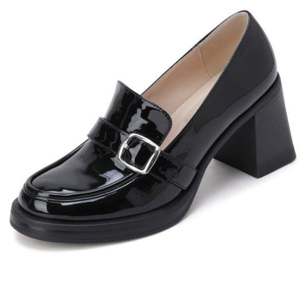 FAIR LADY 女性 ガボシ ローファー ヒール RICPUC4978WFAIF1