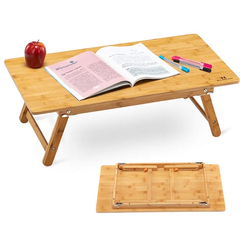 BAMCAN ローテーブル 折りたたみ ベッド 簡易 センターテーブル ミニ ラップデスク ノートパソコン 机 コーヒーテーブル 座卓 子供 キャンプ 高さ調節可能 (75*40cm)