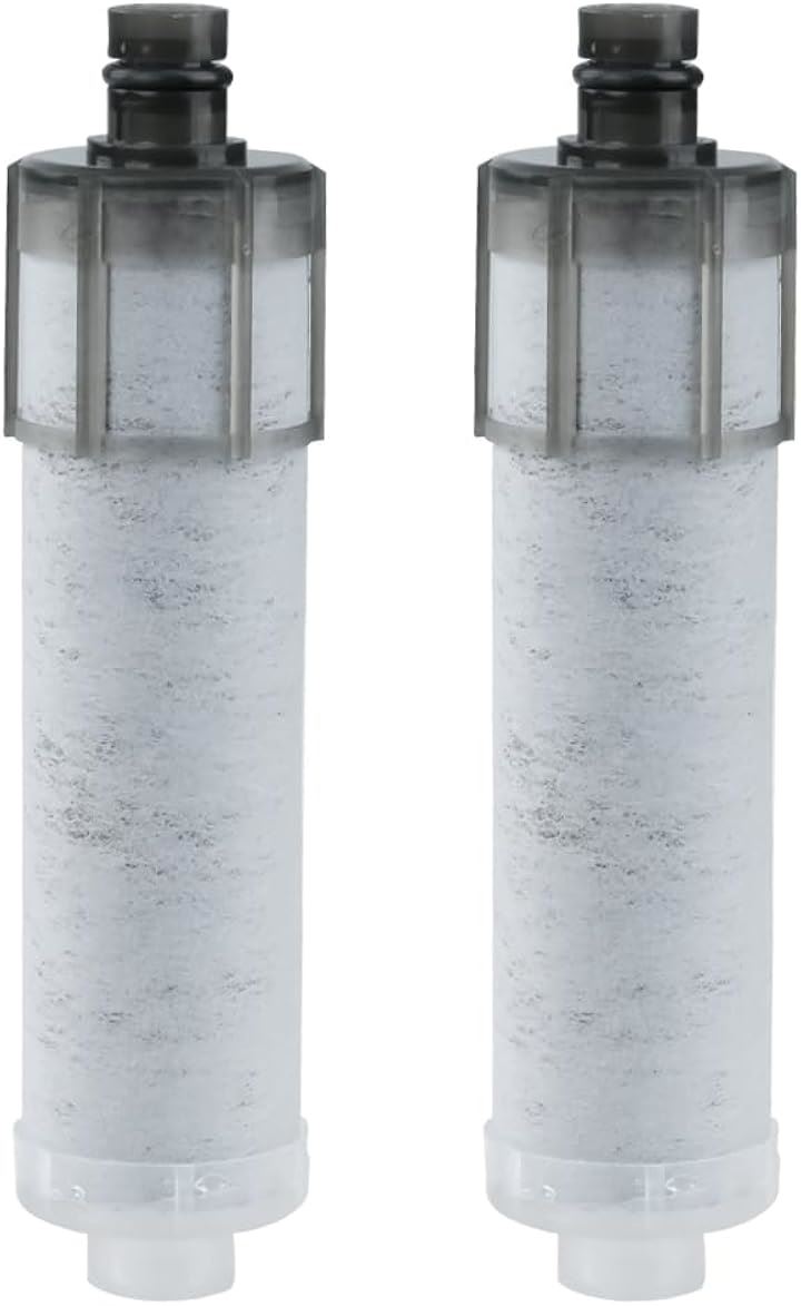 浄水栓用互換カートリッジ JF-K20-B 交換用浄水カートリッジ 5+1物質除去 PFOS・PFOA除去 取替浄水スパウト対応 高性能 内蔵形水栓用 交換用浄水フィルター(2本入)