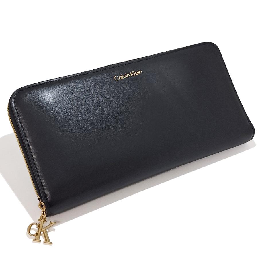CK 財布 ラウンドファスナー 長財布 ユニセックス LV04F1093G-UB1 レザー ラウンドZIP ロングウォレット